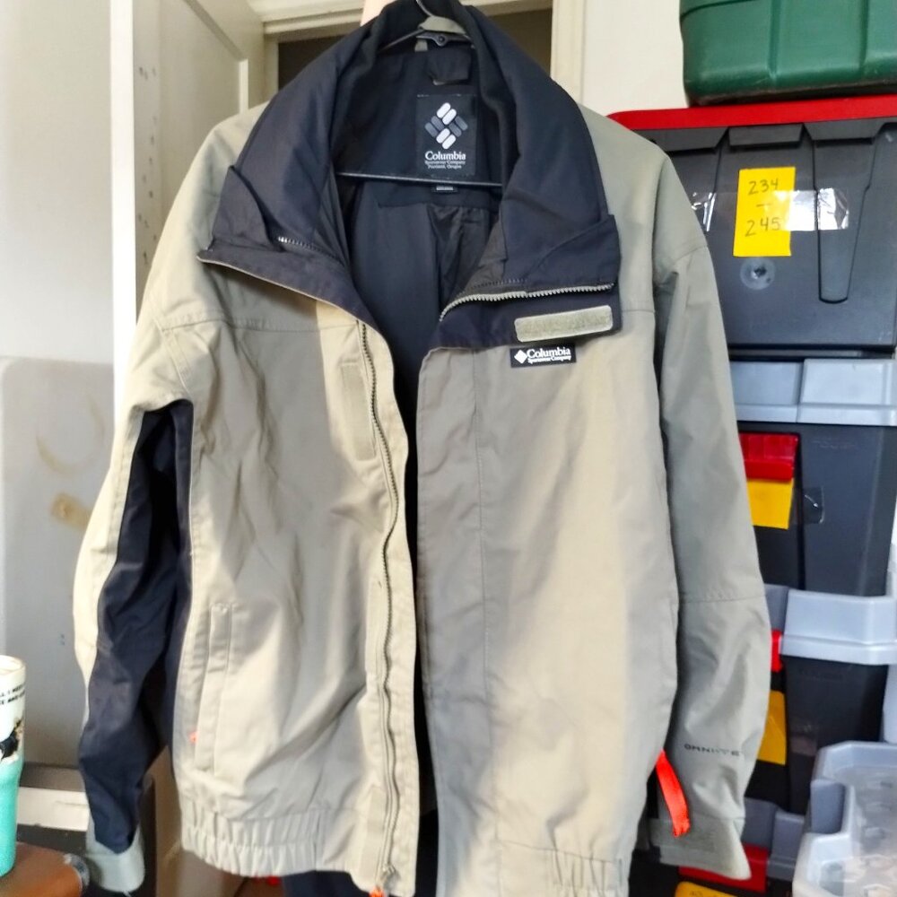 NWOT Columbia Interchange Bugaboo Rain Wind Breaker Men's Jacket--Large-401